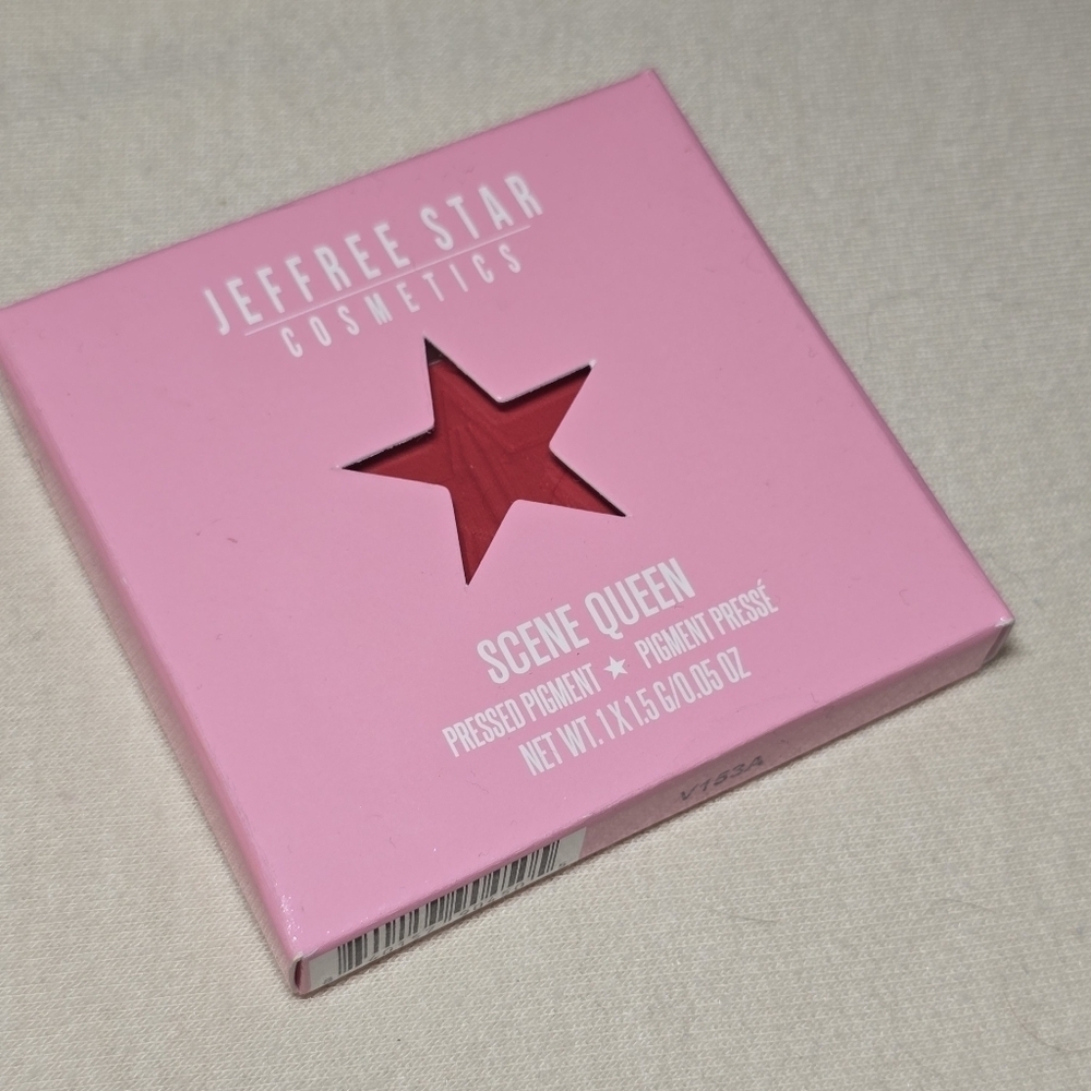 BNIB Jeffree Starr Single Pressed Pigment Eyeshadow Scene Queen Pan Bright Bold